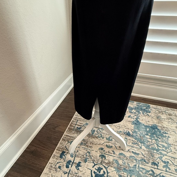NWT St. John Collection by Marie Grey Black size 12 Cocktail Dress - Picture 8 of 16